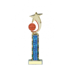 Trophies - #Basketball Shooting Star Spinner B Style Trophy